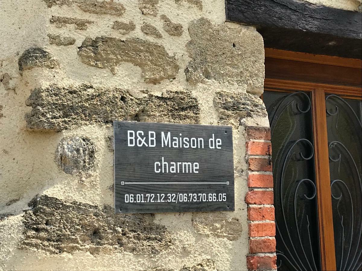 Maison De Charme Concourson-sur-Layon المظهر الخارجي الصورة